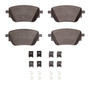 DFC EURO 5000 Ceramic Pad and Hardware Kit 1600-2207-01