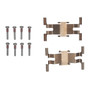 DFC EURO 5000 Ceramic Pad and Hardware Kit 1600-2462-01