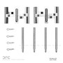 DFC Disc Brake Hardware Kit 340-31002
