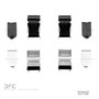 DFC Disc Brake Hardware Kit 340-47002