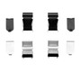 DFC Disc Brake Hardware Kit 340-47002