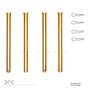 DFC Disc Brake Hardware Kit 340-47026