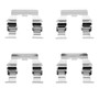 DFC Disc Brake Hardware Kit 340-59006