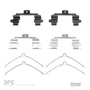 DFC Disc Brake Hardware Kit 340-67029