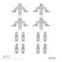 DFC Disc Brake Hardware Kit 340-73016