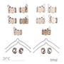 DFC Disc Brake Hardware Kit 340-76084