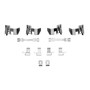DFC Disc Brake Hardware Kit 340-76007