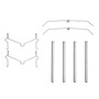 DFC Disc Brake Hardware Kit 340-76074