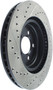 StopTech Sport Drilled & Slotted Brake Rotor; Front Left 127.63061L