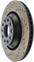 StopTech Sport Cross Drilled Brake Rotor; Rear Right 128.33113R