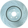 StopTech Select Sport Drilled and Slotted Brake Rotor; Front Right 227.42100R