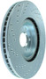 StopTech Select Sport Drilled and Slotted Brake Rotor; Front Left 227.42100L