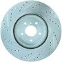 StopTech Select Sport Drilled and Slotted Brake Rotor; Front Left 227.42100L