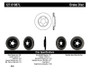 StopTech Sport Drilled & Slotted Brake Rotor; Rear Left 127.61087L