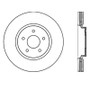 StopTech Sport Drilled & Slotted Brake Rotor; Front Right 127.42100R