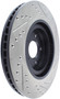 StopTech Sport Drilled & Slotted Brake Rotor; Front Right 127.42100R