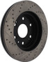 StopTech Sport Drilled & Slotted Brake Rotor; Front Left 127.66057L