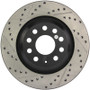 StopTech Sport Drilled & Slotted Brake Rotor; Rear Right 127.33113R