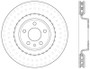 StopTech Sport Slotted Brake Rotor; Front Right 126.33138SR