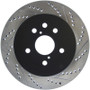 StopTech Sport Drilled & Slotted Brake Rotor; Rear Left 127.44141L