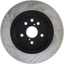 StopTech Sport Drilled & Slotted Brake Rotor; Rear Left 127.44141L