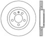 StopTech Sport Cross Drilled Brake Rotor; Front Right 128.33054R