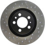StopTech Sport Cross Drilled Brake Rotor; Front Right 128.33054R