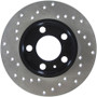 StopTech Sport Cross Drilled Brake Rotor; Rear Left 128.33057L