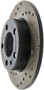 StopTech Sport Cross Drilled Brake Rotor; Rear Right 128.33057R