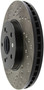 StopTech Sport Drilled & Slotted Brake Rotor; Front Right 127.44125R