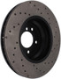 StopTech for 07-10 BMW 335i Cross Drilled Right Front Rotor