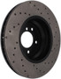 StopTech for 07-10 BMW 335i Cross Drilled Right Front Rotor