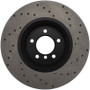 StopTech for 07-10 BMW 335i Cross Drilled Right Front Rotor