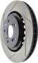 StopTech Sport Slotted Brake Rotor; Front Right 126.40090SR