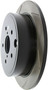 StopTech Sport Slotted Brake Rotor; Rear Right 126.47032SR
