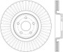 StopTech Sport Slotted Brake Rotor; Front Right 126.65146SR