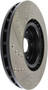 StopTech Sport Drilled & Slotted Brake Rotor; Front Left 127.47022L