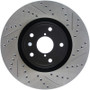StopTech Sport Drilled & Slotted Brake Rotor; Front Left 127.47022L
