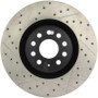 StopTech Sport Drilled & Slotted Brake Rotor; Front Right 127.33112R