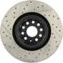 StopTech Sport Drilled & Slotted Brake Rotor; Front Left 127.33112L