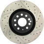 StopTech Sport Drilled & Slotted Brake Rotor; Front Left 127.33112L