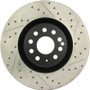 StopTech Sport Drilled & Slotted Brake Rotor; Front Left 127.33112L