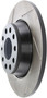StopTech Sport Slotted Brake Rotor; Rear Left 126.33099SL