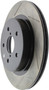 StopTech Sport Slotted Brake Rotor; Rear Right 126.47037SR