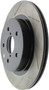 StopTech Sport Slotted Brake Rotor; Rear Right 126.47037SR