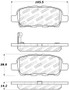 StopTech 309.09050 Sport Brake Pads with Shims and Hardware