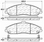StopTech Street Touring for 04-08 Cadillac XLR/XLR-V / 97-10 Corvette Front