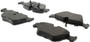 StopTech 308.03940 Street Brake Pads; Front with Shims and Hardware