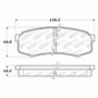 StopTech Street Brake Pads - Rear