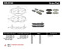 StopTech Performance for 03-10 Honda Accord / 02-06 CR-V / 03-08 Pilot Front